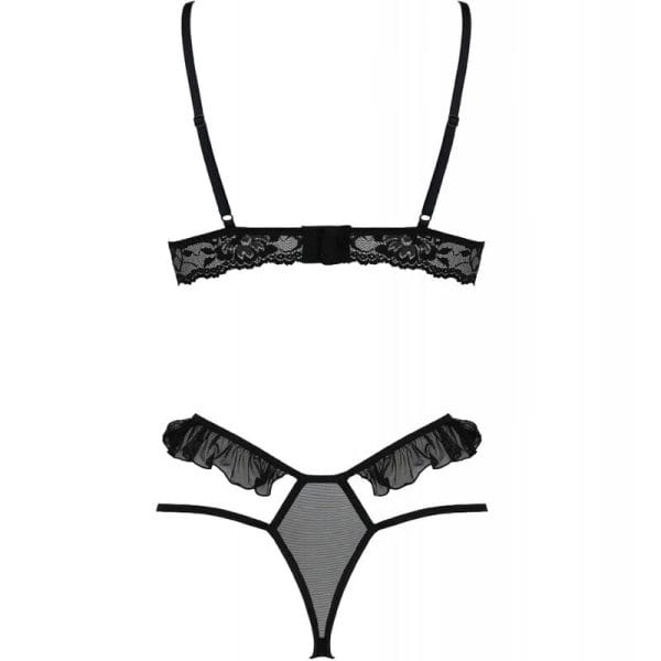 PASSION - DOLLY SET TWO PIECES BLACK S/M 4